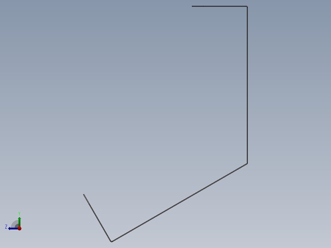 屋顶元件右视图