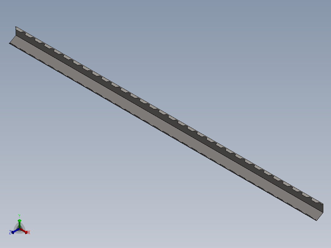 屋顶元件正等轴测图