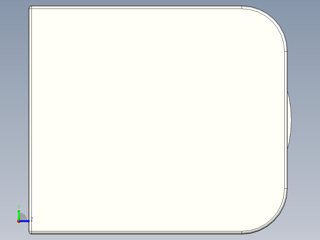 鋅合金單鉸鏈(A)5570-3D多系列多零件图纸模型左视图