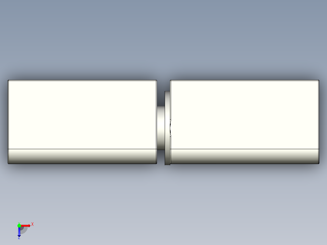 鋅合金單鉸鏈(A)5570-3D多系列多零件图纸模型俯视图