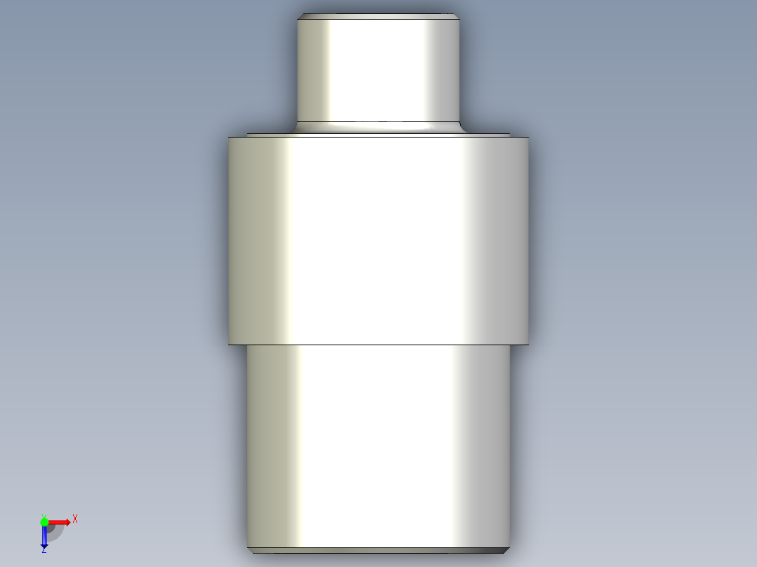 螺紋襯套裝配工具A-3D多系列多零件图纸模型俯视图