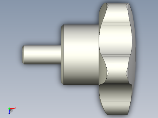 星型把手VC.192p-3D多系列多零件图纸模型俯视缩略图