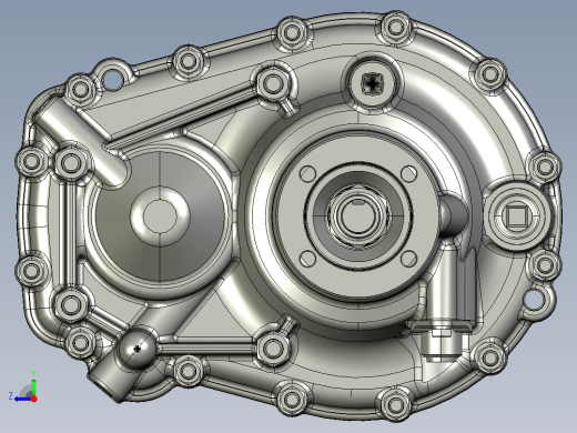 小型车辆汽车齿轮变速箱右视缩略图