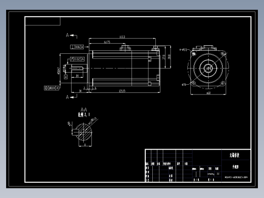 电机MS6H(S)-60CN30BZ3-20P4.DWG