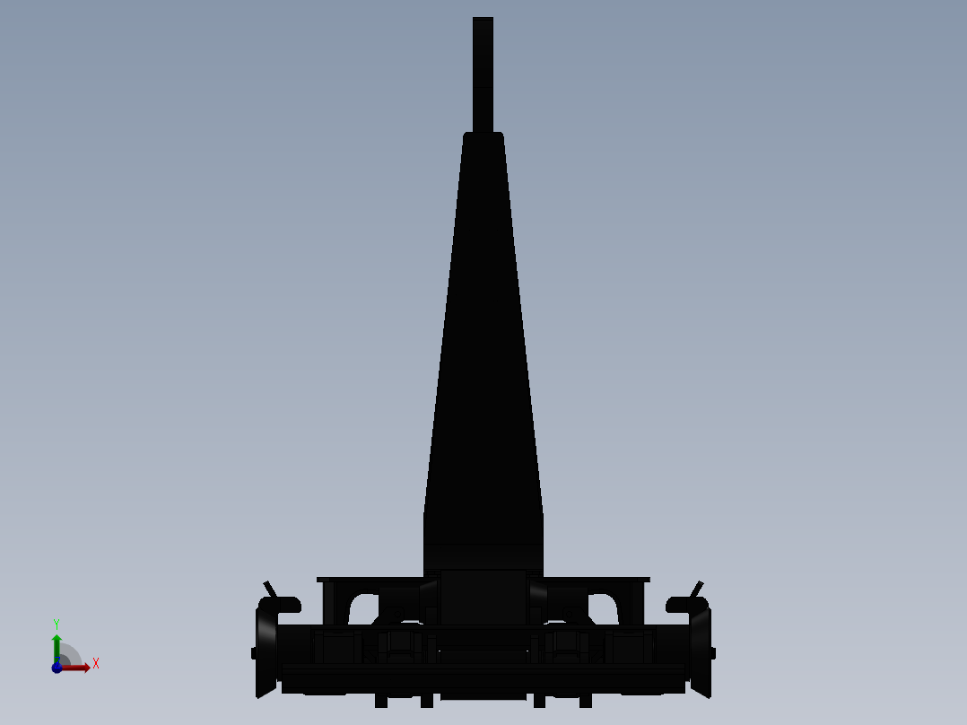 10号图--吊钩装载机 SW STP.zip前视图