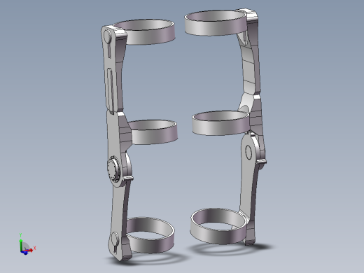 腿部外骨胳助力器主视缩略图