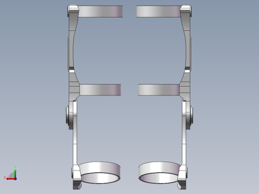 腿部外骨胳助力器后视缩略图