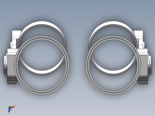 腿部外骨胳助力器俯视缩略图