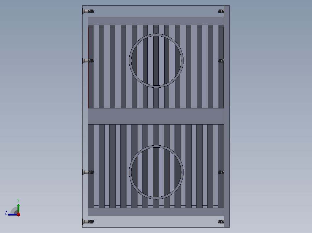 Trocador de calor天然气换热器右视图