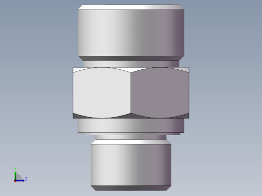 英制管螺纹ED密封、1DB-22-06WD非标左视缩略图