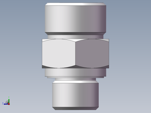 英制管螺纹ED密封、1DB-22-06WD非标右视缩略图