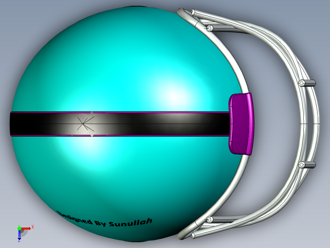 A0002544-橄榄球头盔俯视图