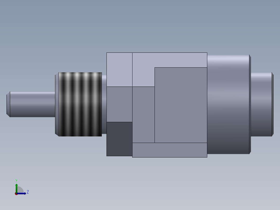 圆形气缸-25x8x20-6-mm-1.snapshot.1左视图