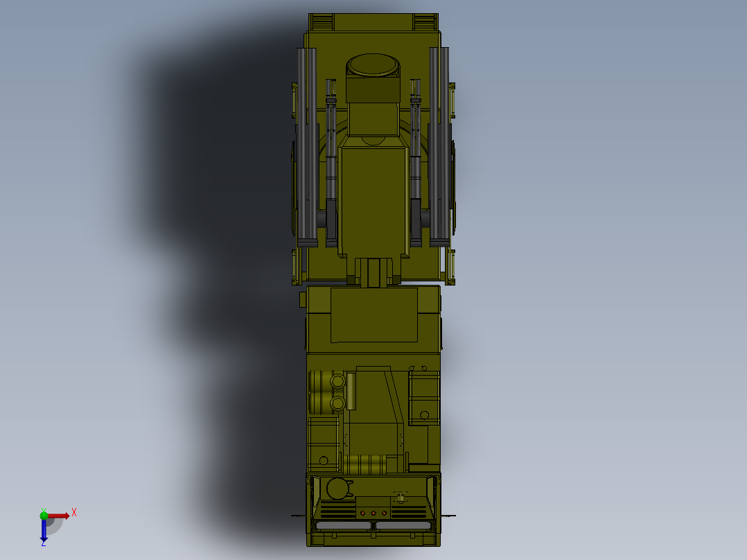 ZRK-Pancer C1俯视图