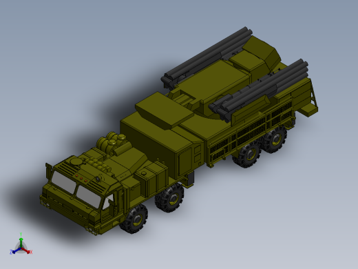 ZRK-Pancer C1正等轴测缩略图