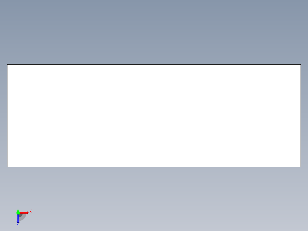 供暖装置俯视图