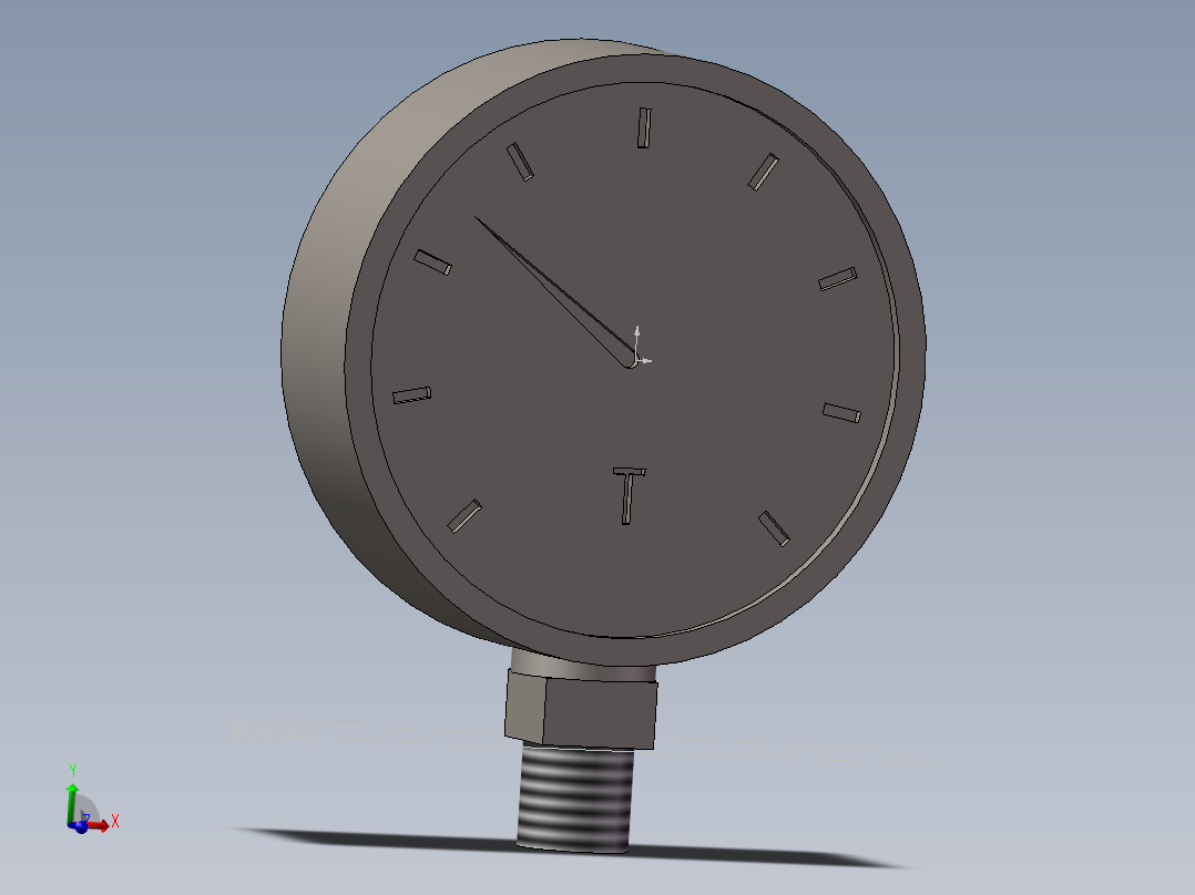 100温度表（圆头）