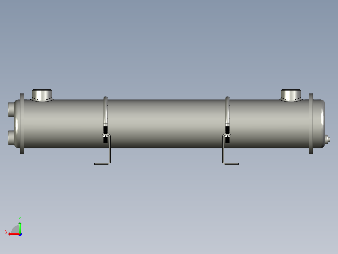 CQGLC型冷却器GLC2-21后视图