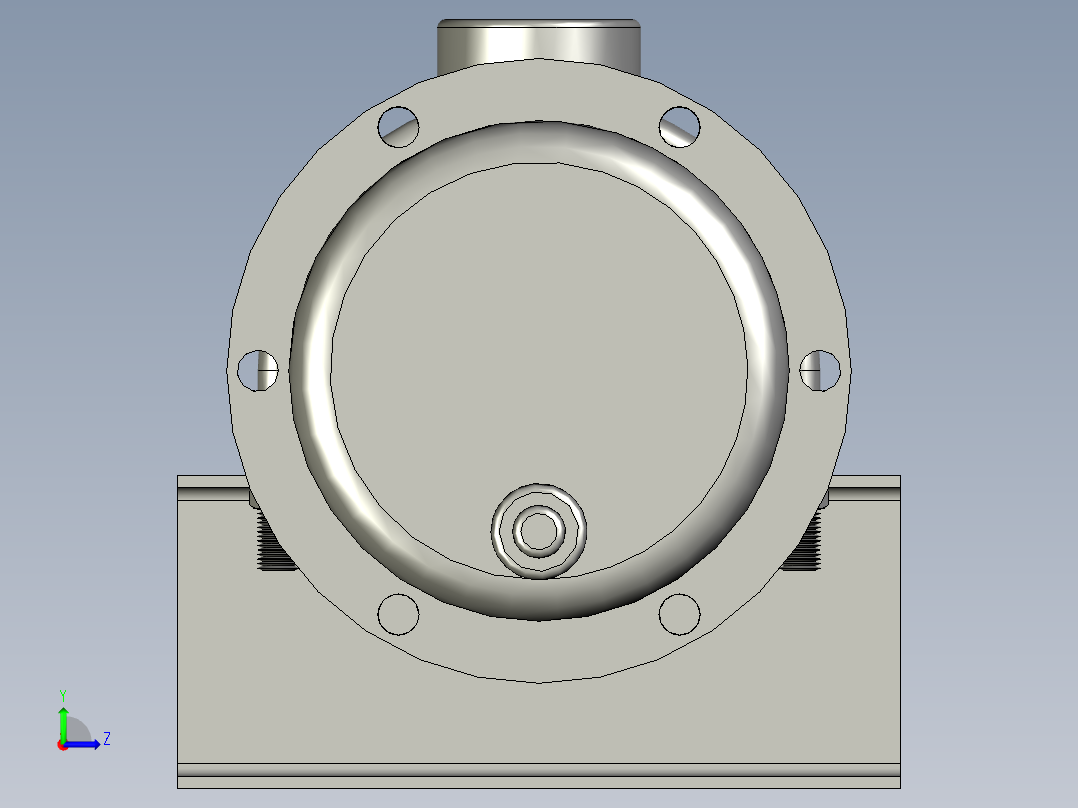 CQGLC型冷却器GLC2-21左视图