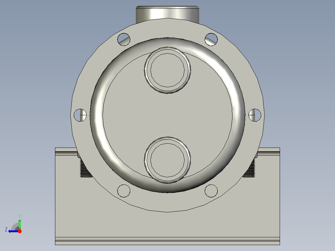 CQGLC型冷却器GLC2-21右视图