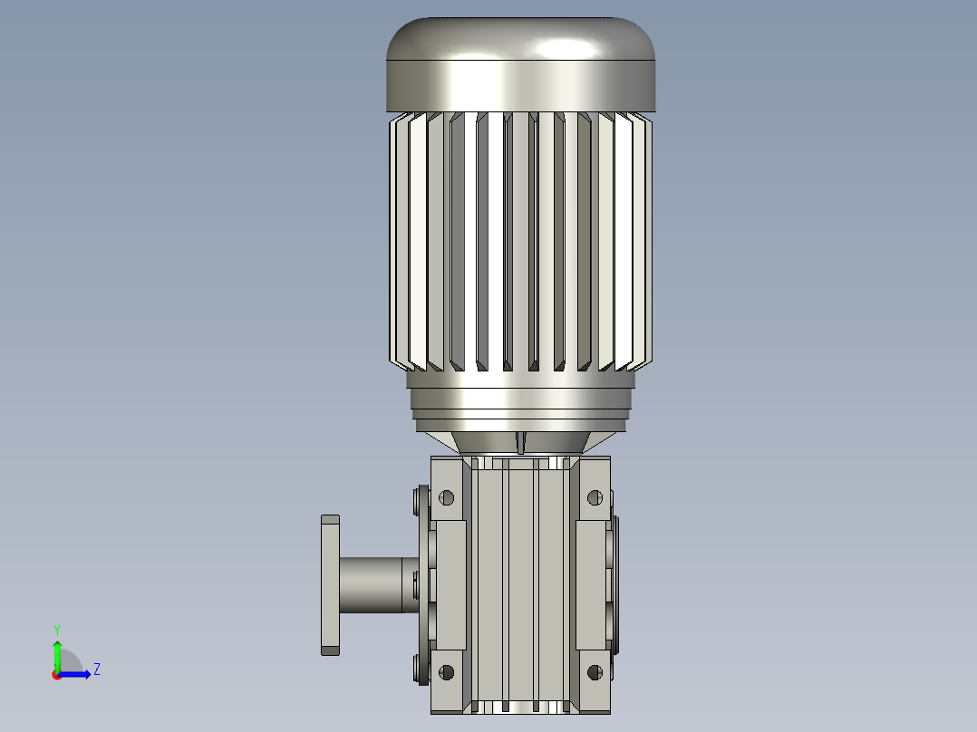 HZZ-WLJ-0300电机组件左视图