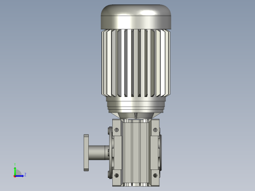 HZZ-WLJ-0300电机组件左视缩略图
