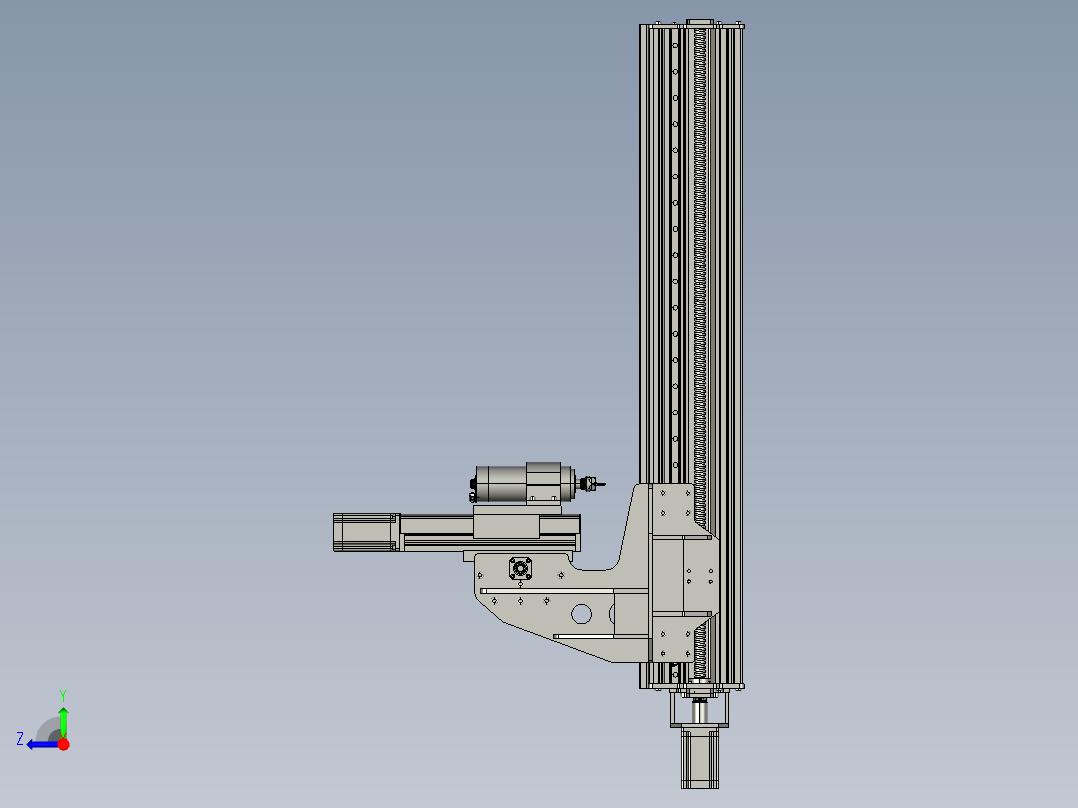 A0004072-数控铣床右视图