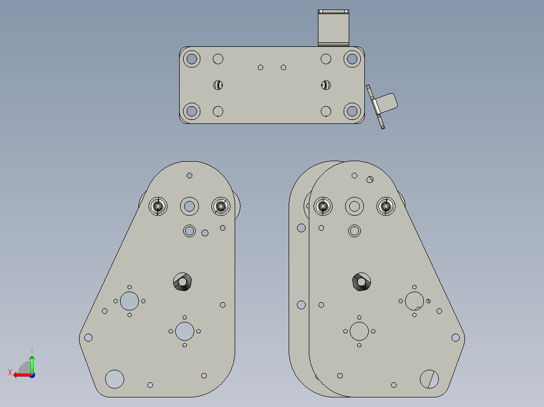 OP70-螺钉导向机构后视图