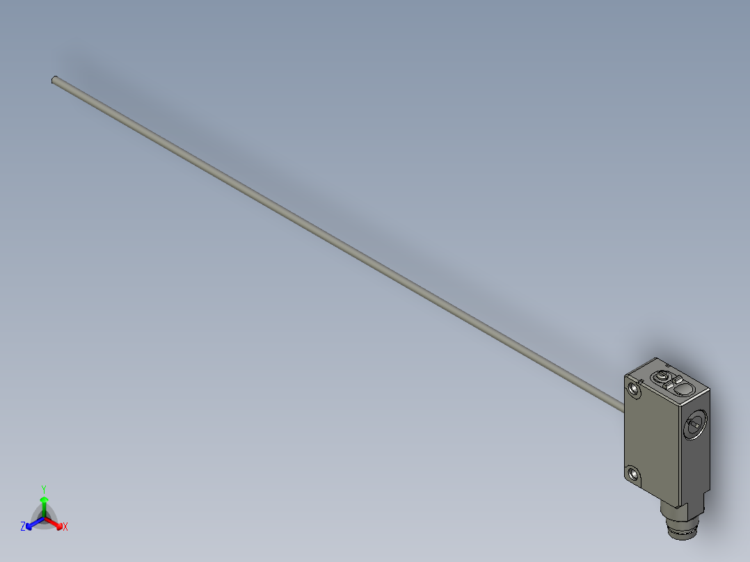 BALLUFFBOSR090K-PU-ID11-S75(0)正等轴测图