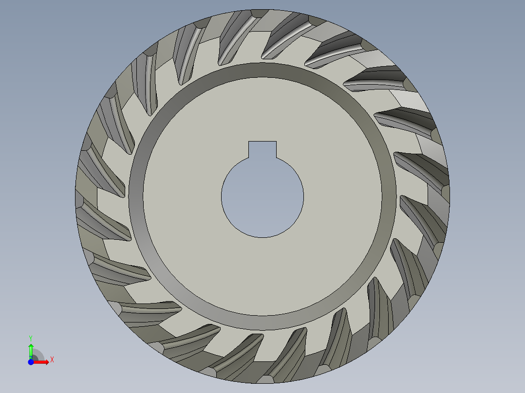 B8锥齿轮2-R前视图