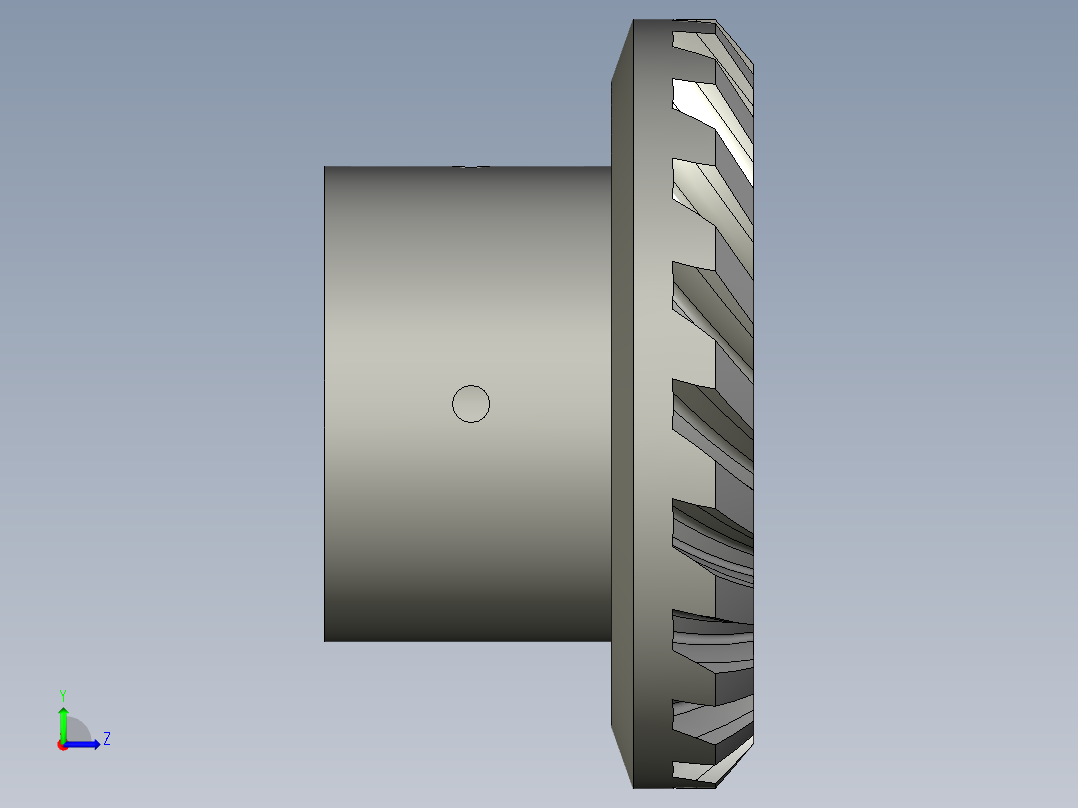 B8锥齿轮2-R左视图