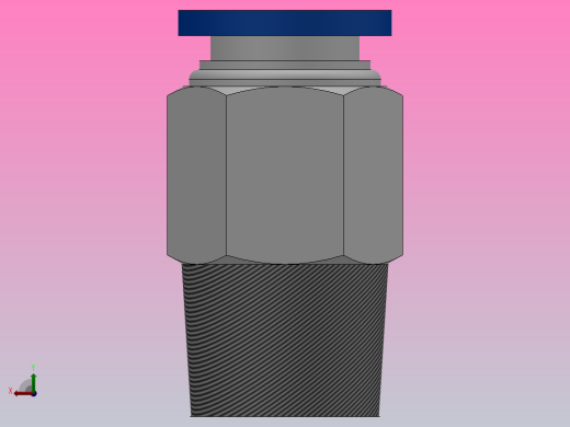 PC 螺纹直通[PC04-01]后视缩略图