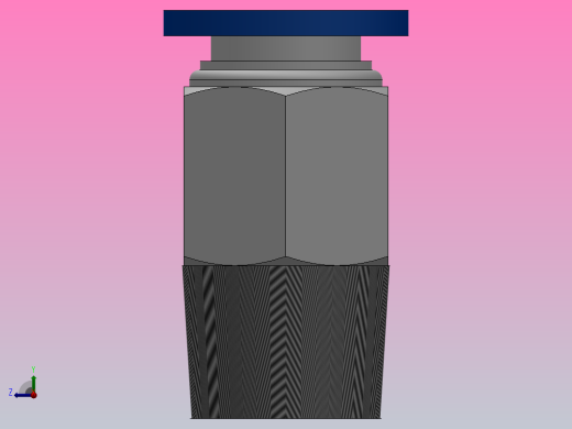 PC 螺纹直通[PC04-01]右视缩略图