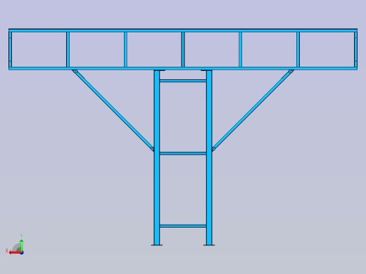 双立柱机械加工棚后视缩略图