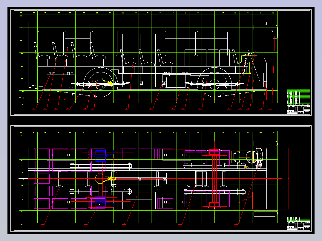 城市纯电动中型客车的总体设计含开题及2张CAD图