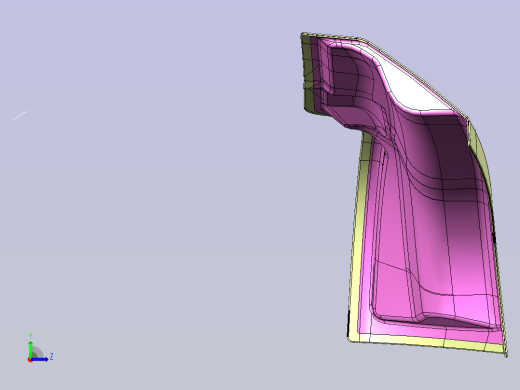 众泰 B40 -5417001 中滑轨盖板总成装置左视缩略图