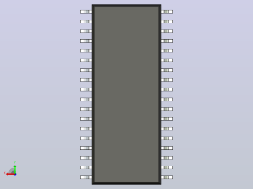 106x SOIC 封装（小外形集成电路）SOIC127P1199X264-36N后视缩略图