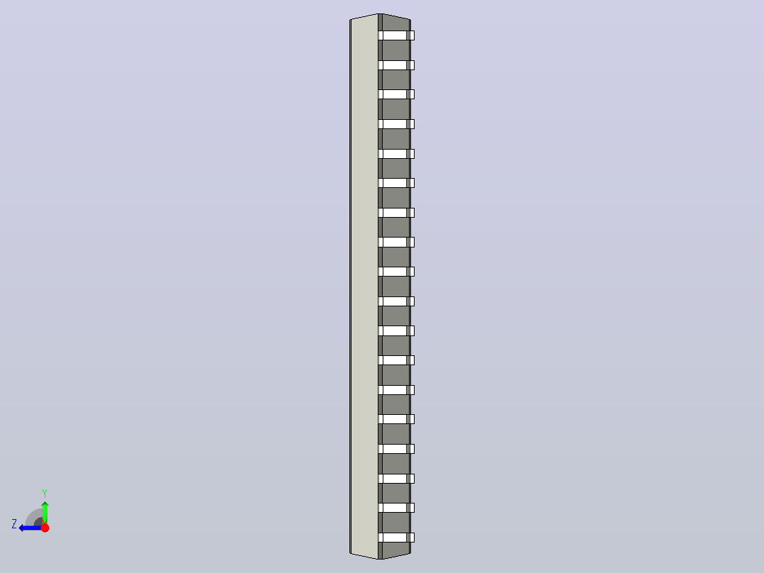 106x SOIC 封装（小外形集成电路）SOIC127P1199X264-36N右视图