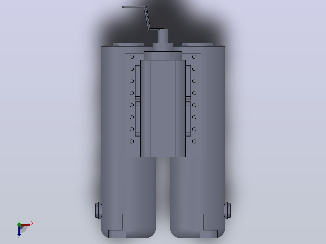 SPL系列双通网片式油滤器(SPL50-80)_SPL-65俯视图