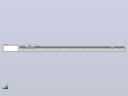 机器人皮带驱动直线轴TPA-GCB-150-P80-L1000-QR-M75-N3右视缩略图