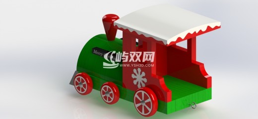 木制玩具圣诞列车缩略图