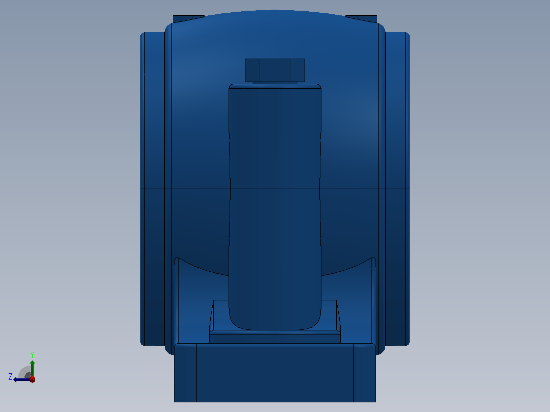 SN500系列[SN516-SSN516]轴承右视图