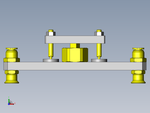 使用了浮动接头的定心机构前视缩略图