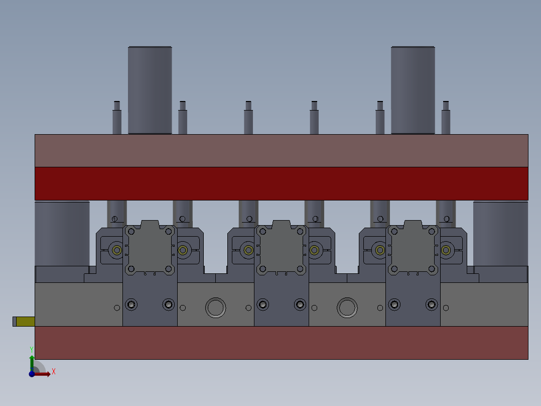工装治具前视图