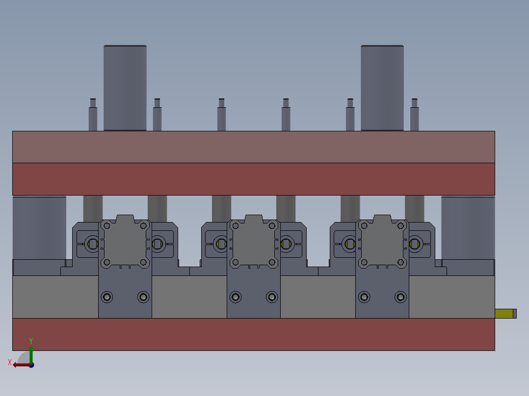 工装治具后视图