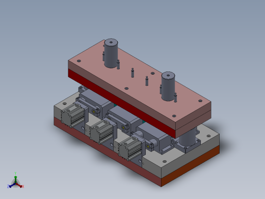 工装治具正等轴测缩略图