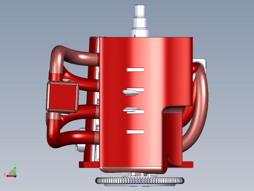 catia 发动机引擎后视缩略图
