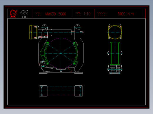 Mw系列电磁块式制动器