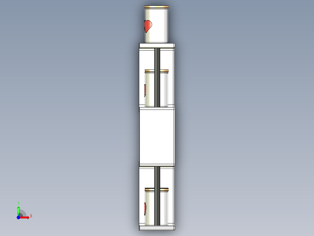爱的主题前视图