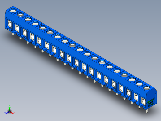 DEGSON DG301 系列 5.0mm 接线端子-DG301-5.0-19P-12-00AH